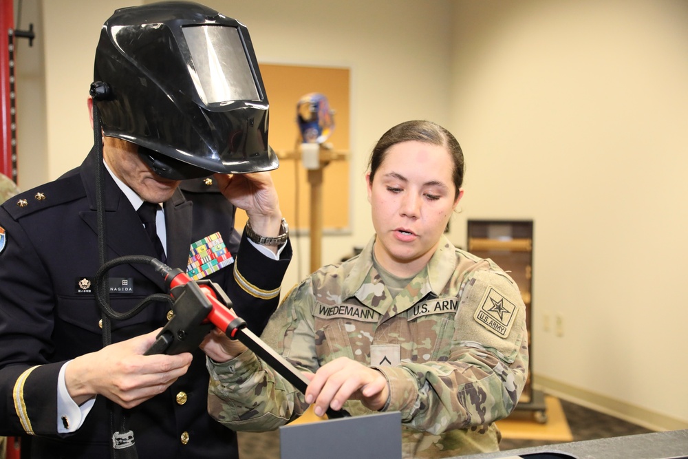 Japanese Ground Self-Defense Force Delegation Visit