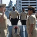 Hampton Roads Naval Museum hosts a re-enlistment ceremony aboard Battleship Wisconsin