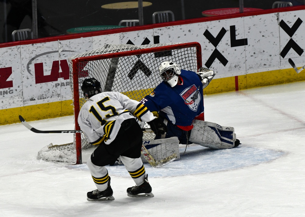 104th Fighter Wing Barnestormers play against the 103rd Airlift Wing