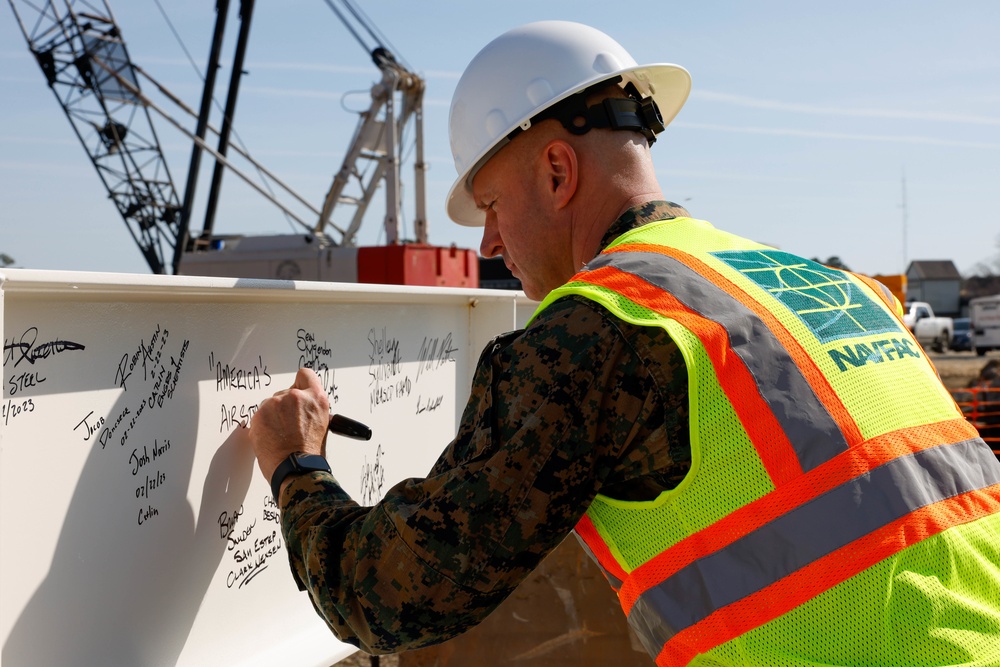 Topping Out: Hurricane Florence Recovery Projects Progress at Cherry Point