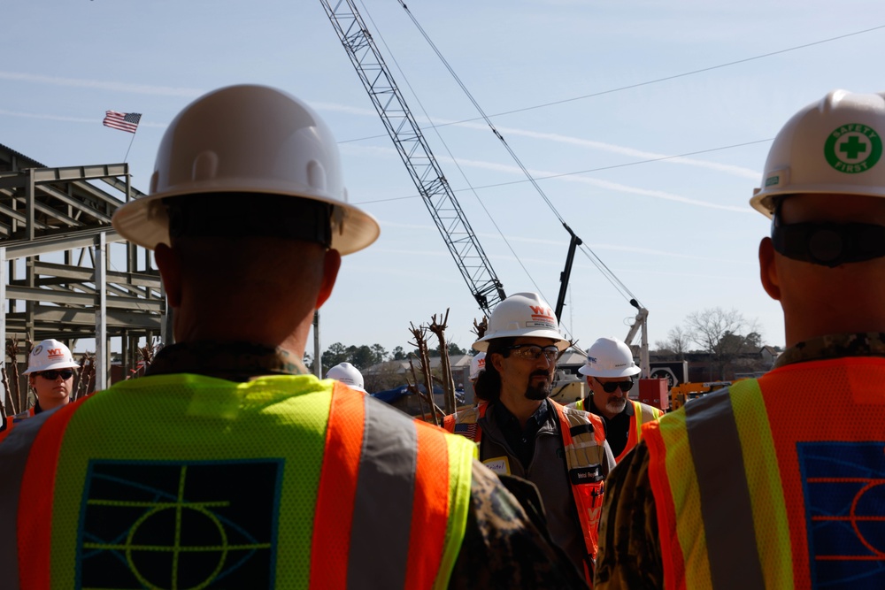 Topping Out: Hurricane Florence Recovery Projects Progress at Cherry Point
