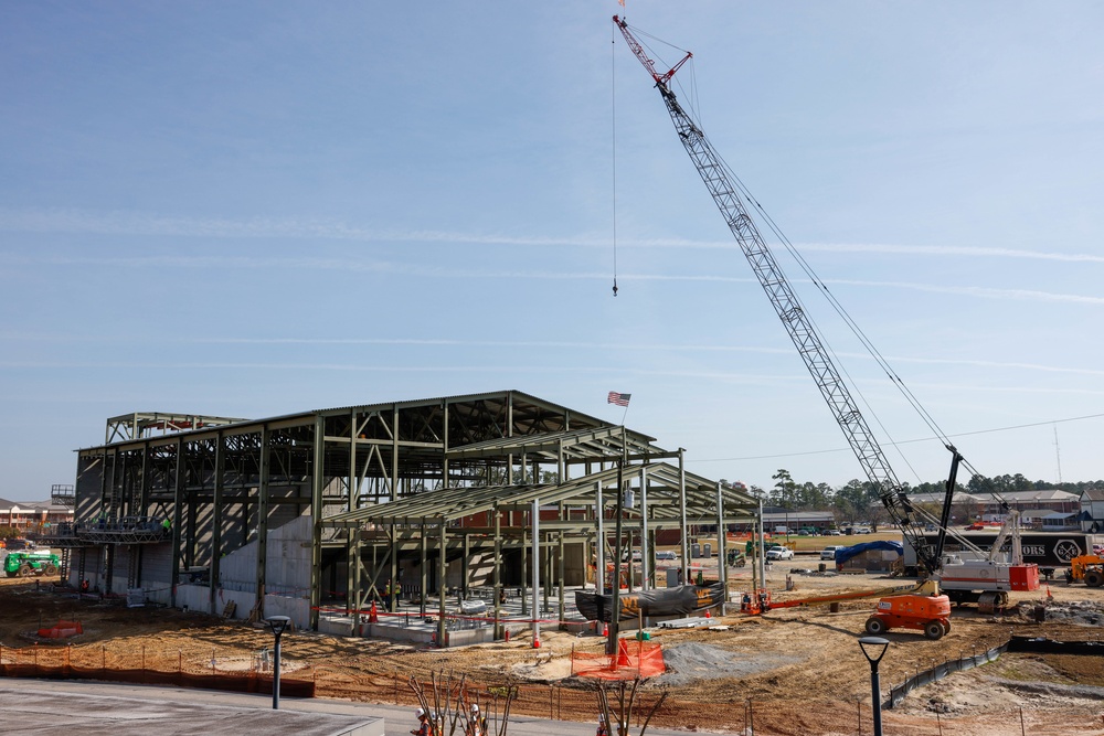 Topping Out: Hurricane Florence Recovery Projects Progress at Cherry Point