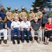 U.S. Marines with Recruiting Station Fort Lauderdale honor Marine veterans at Iwo Jima Luncheon