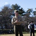 U.S. Marines Reenlist at the United States Marine Corps War Memorial Statue