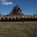 U.S. Marines Reenlist at the United States Marine Corps War Memorial Statue