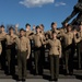 U.S. Marines Reenlist at the United States Marine Corps War Memorial Statue