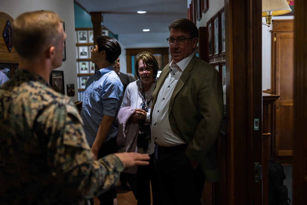 Marines, family members celebrate life of legendary Marine