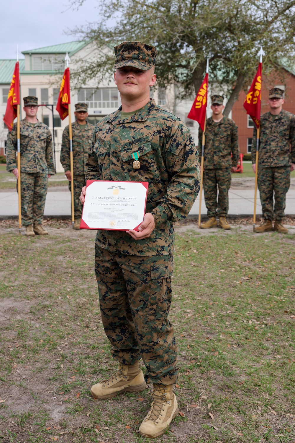 U.S. Marine recognized for success in Command Recruiting Program