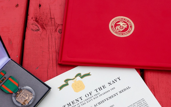 U.S. Marine recognized for success in Command Recruiting Program