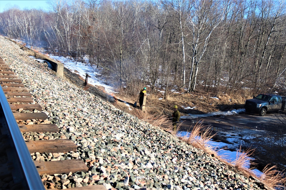 Fort McCoy holds 2023’s first prescribed burn at installation