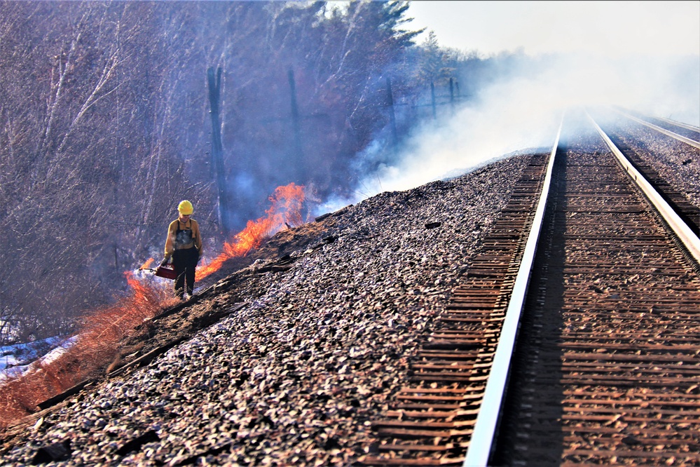 Fort McCoy holds 2023’s first prescribed burn at installation