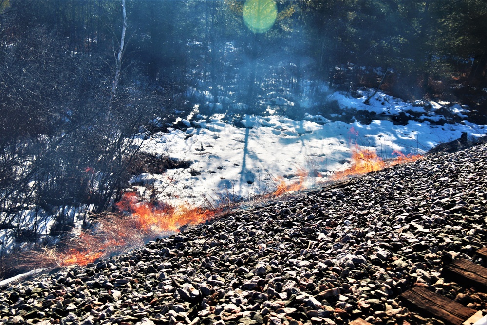 Fort McCoy holds 2023’s first prescribed burn at installation