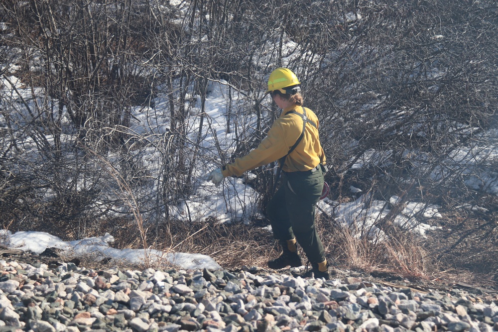 Fort McCoy holds 2023’s first prescribed burn at installation