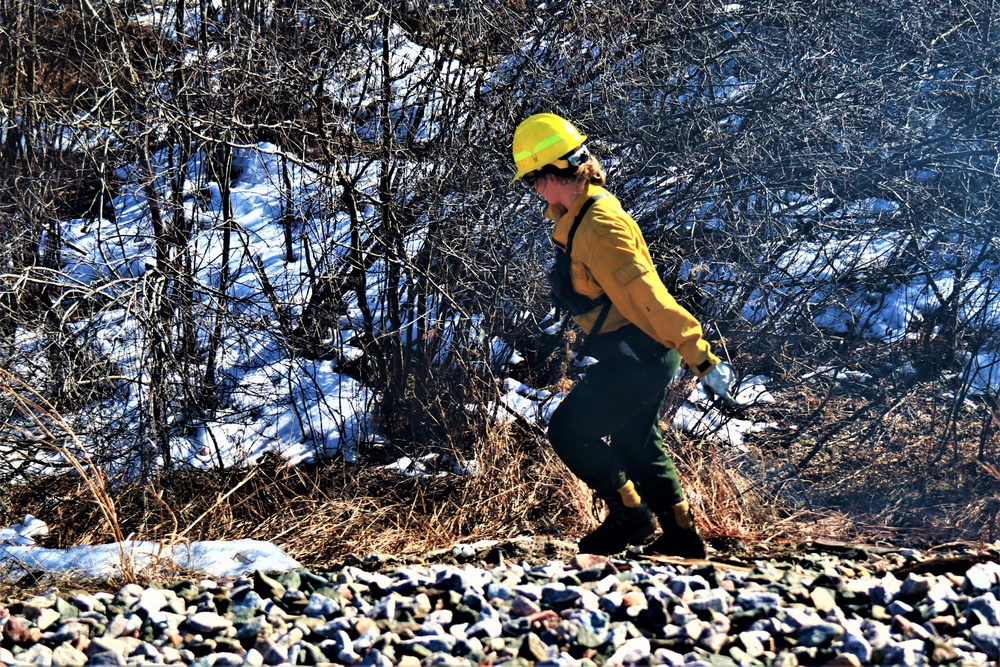 Fort McCoy holds 2023’s first prescribed burn at installation