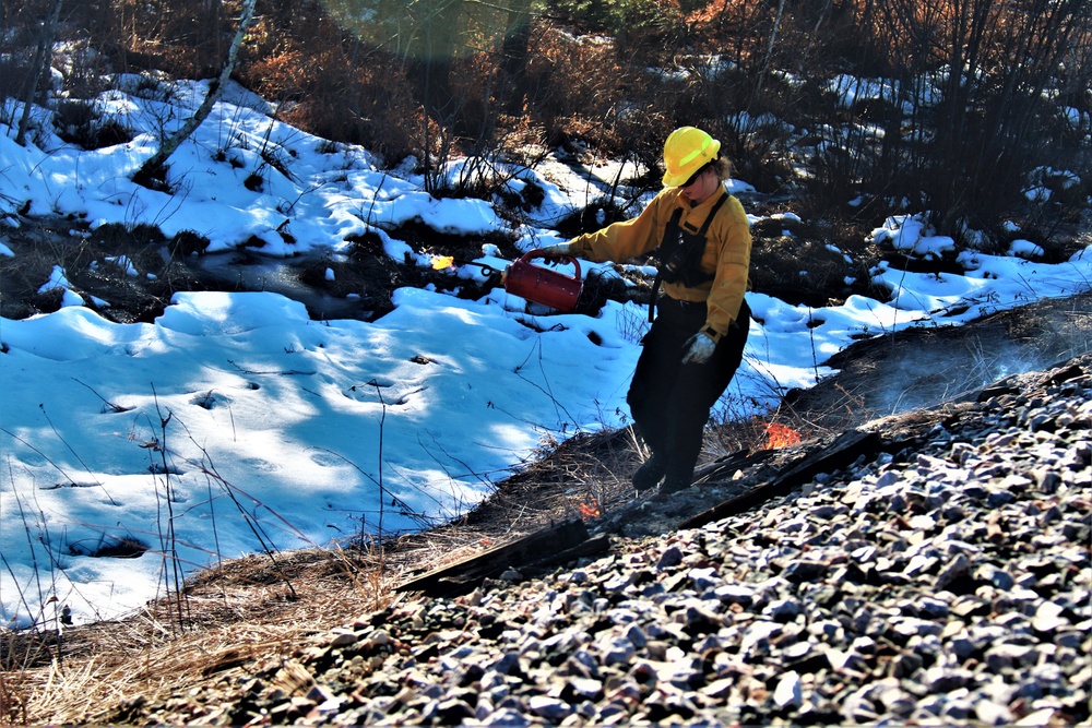 Fort McCoy holds 2023’s first prescribed burn at installation