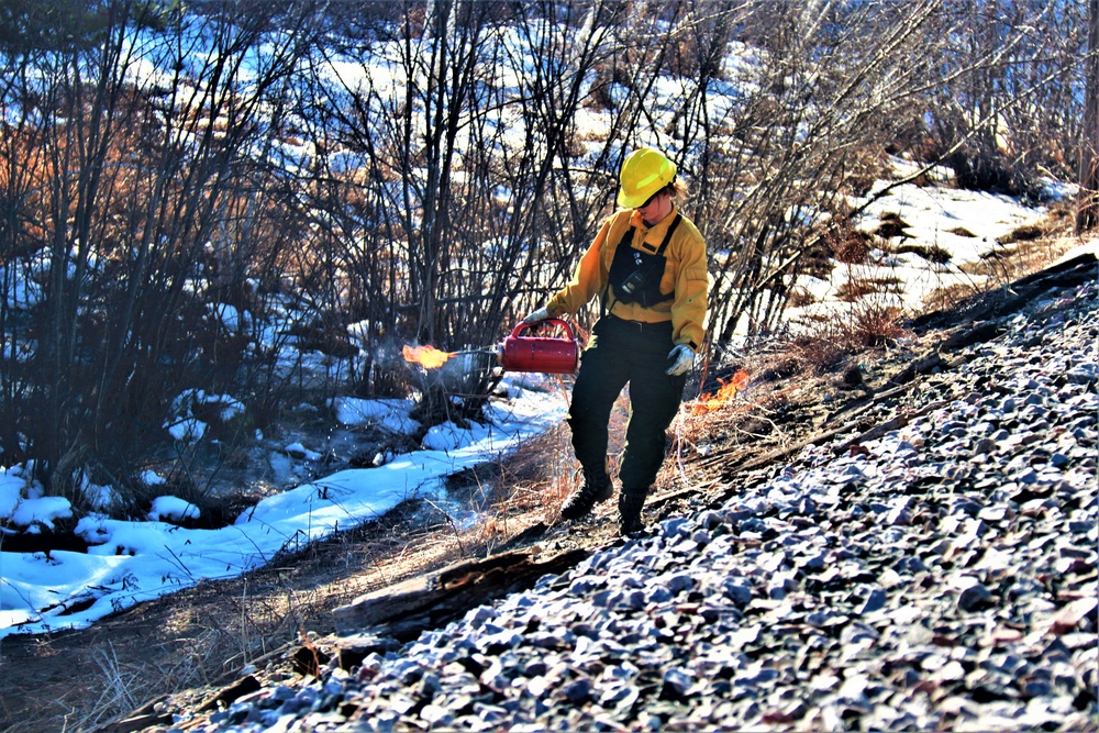 Fort McCoy holds 2023’s first prescribed burn at installation