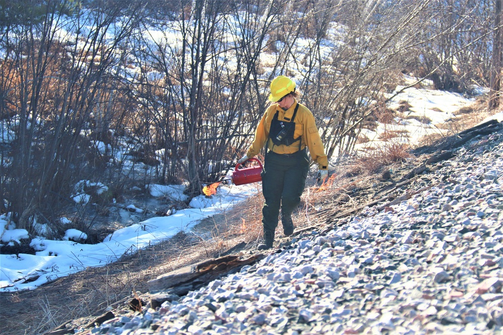 Fort McCoy holds 2023’s first prescribed burn at installation