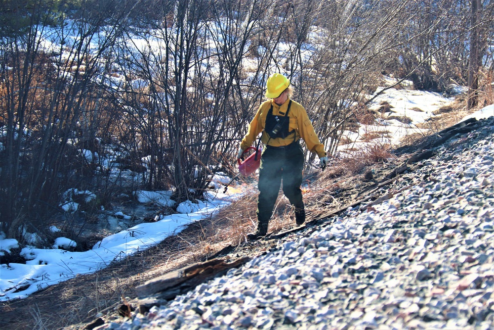 Fort McCoy holds 2023’s first prescribed burn at installation