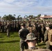 HQ Bn. Marines hike it out