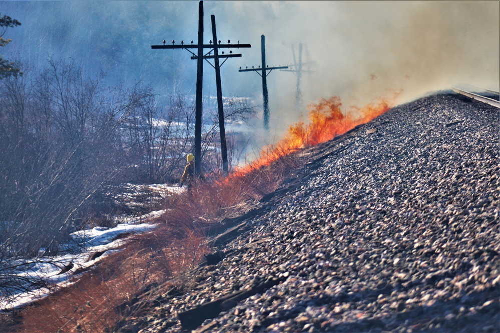 Fort McCoy holds 2023’s first prescribed burn at installation