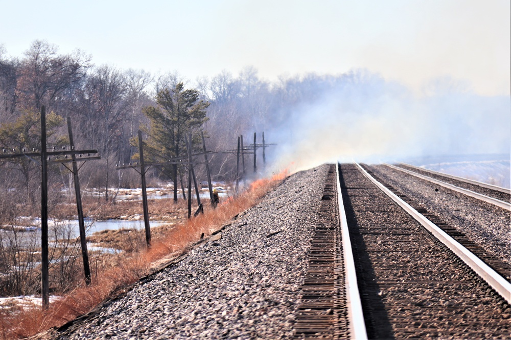 Fort McCoy holds 2023’s first prescribed burn at installation