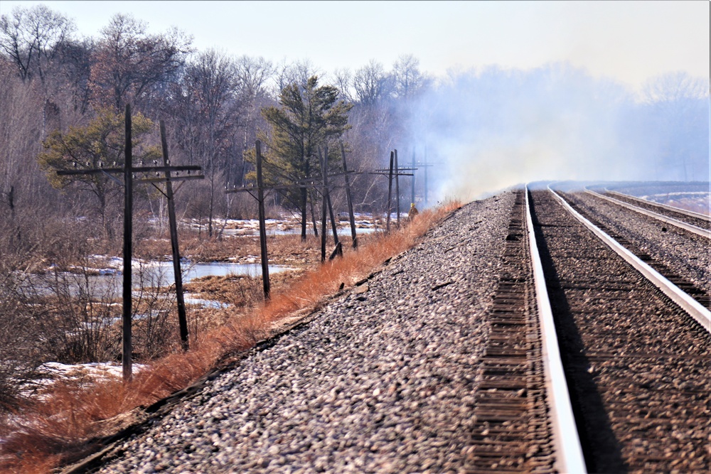 Fort McCoy holds 2023’s first prescribed burn at installation