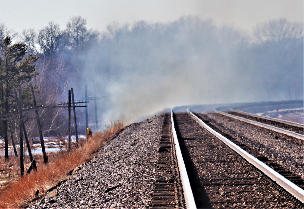 Fort McCoy holds 2023’s first prescribed burn at installation