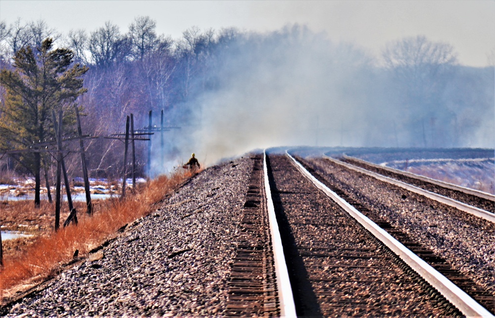 Fort McCoy holds 2023’s first prescribed burn at installation