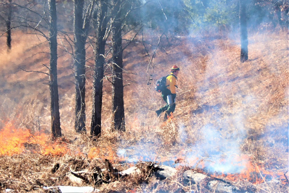 Fort McCoy holds 2023’s first prescribed burn at installation