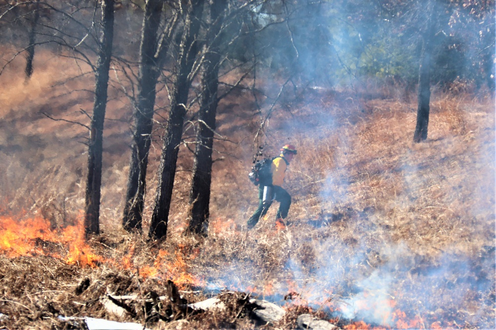 Fort McCoy holds 2023’s first prescribed burn at installation