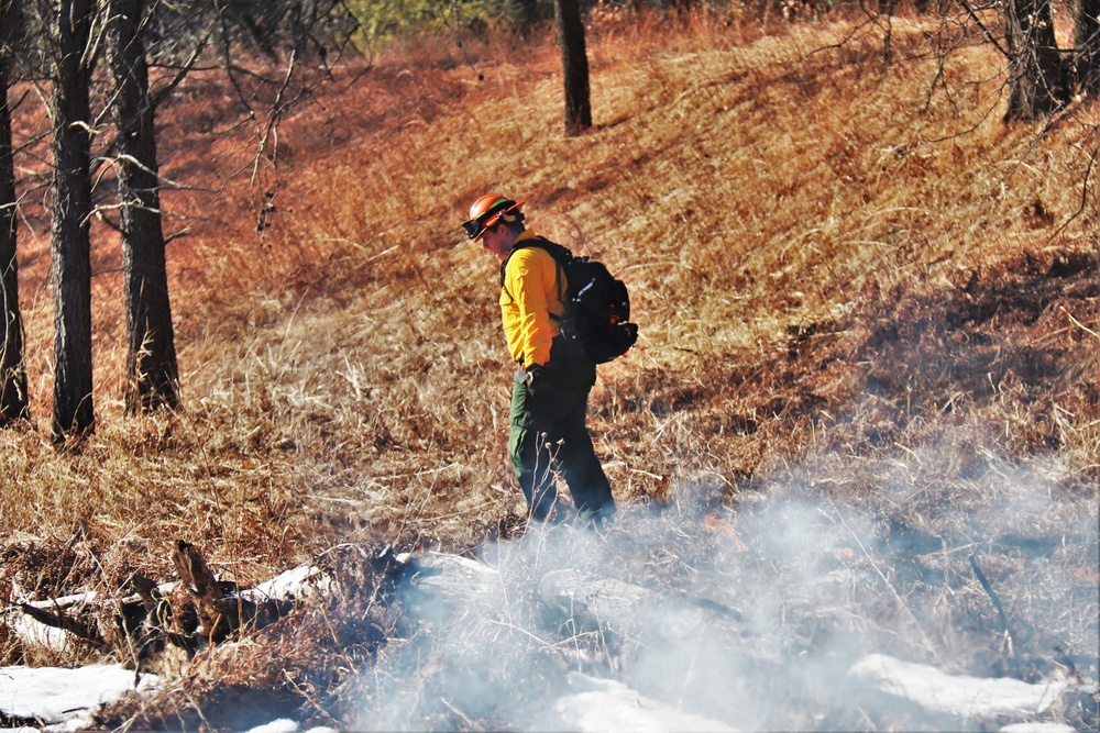 Fort McCoy holds 2023’s first prescribed burn at installation