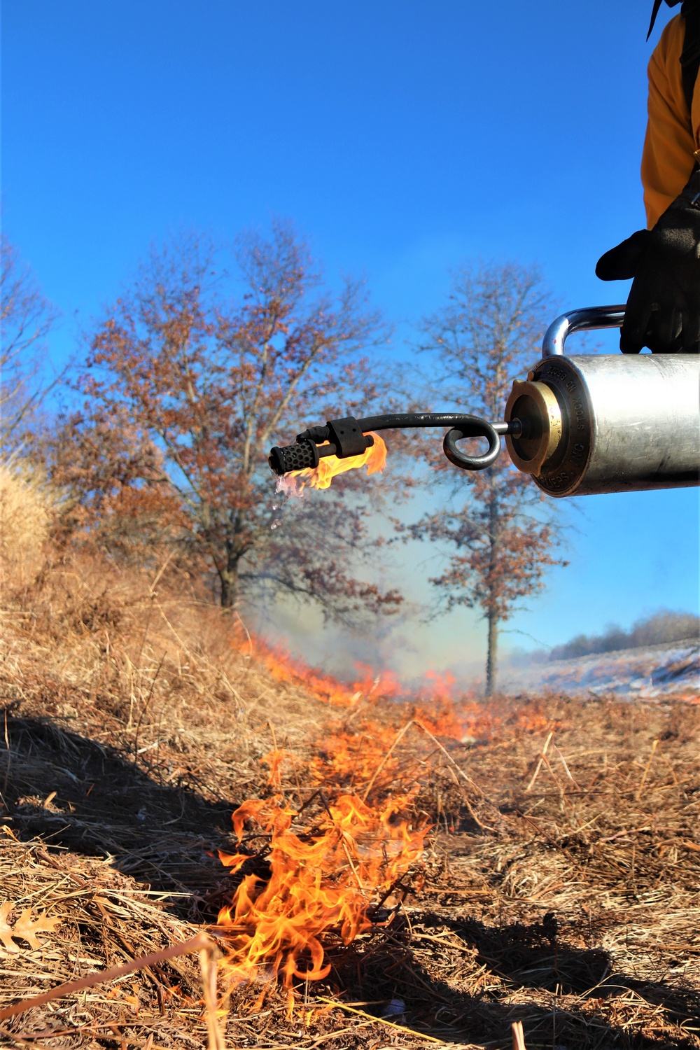 Fort McCoy holds 2023’s first prescribed burn at installation