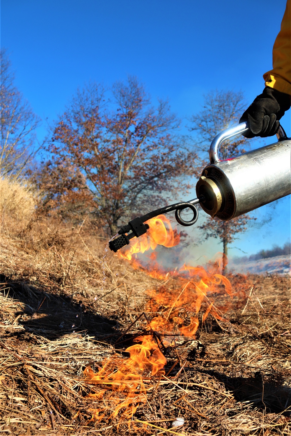 Fort McCoy holds 2023’s first prescribed burn at installation