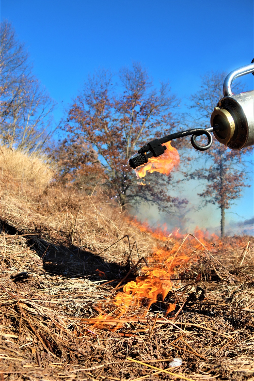 Fort McCoy holds 2023’s first prescribed burn at installation