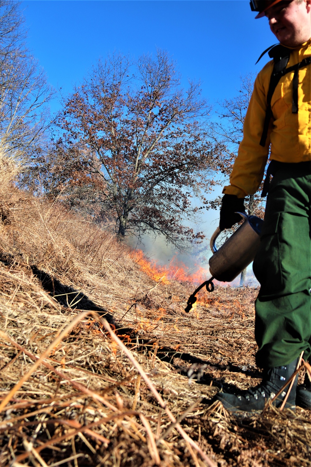 Fort McCoy holds 2023’s first prescribed burn at installation