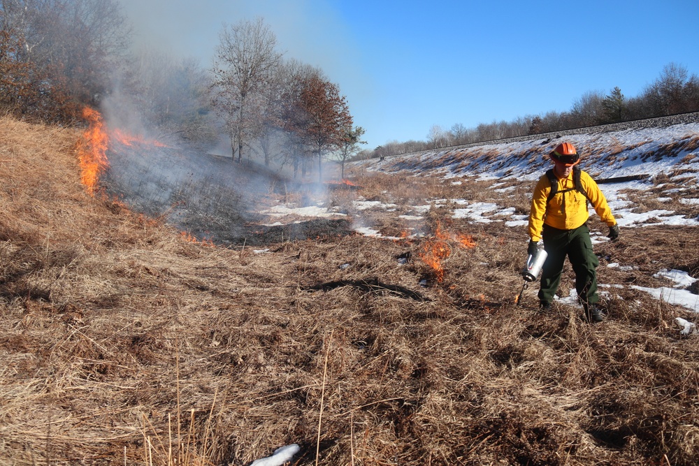 Fort McCoy holds 2023’s first prescribed burn at installation