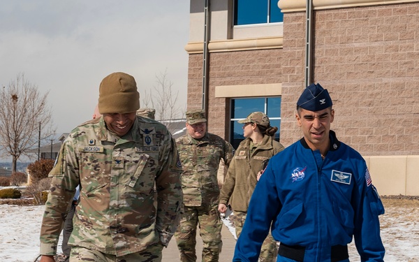 U.S. Air Force Astronaut Visits Buckley SFB