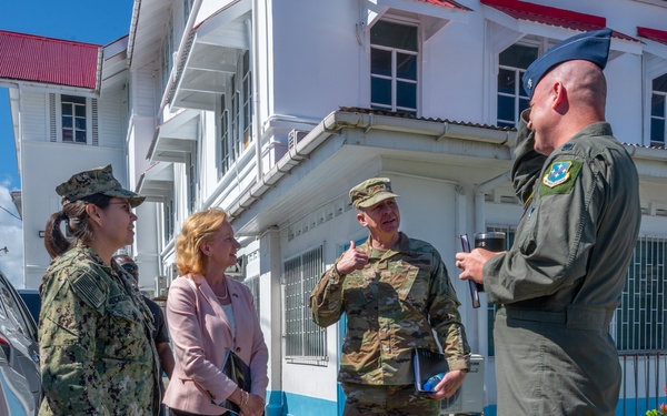 AFSOUTH commander visits Guyana for LAMAT opening ceremony