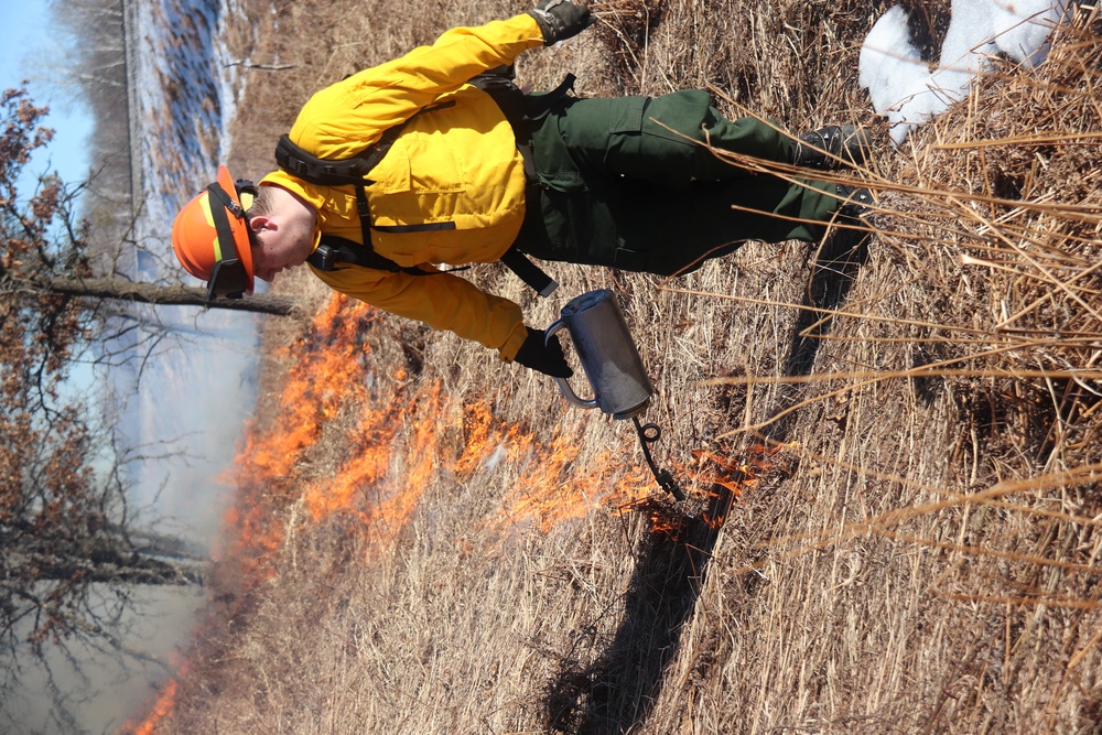 Fort McCoy holds 2023’s first prescribed burn at installation