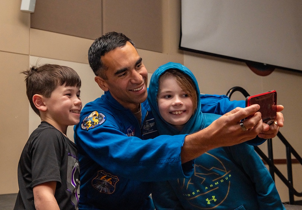 U.S. Air Force Astronaut Visits Buckley SFB