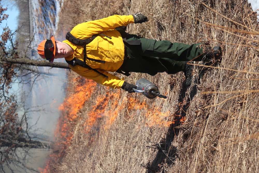 Fort McCoy holds 2023’s first prescribed burn at installation