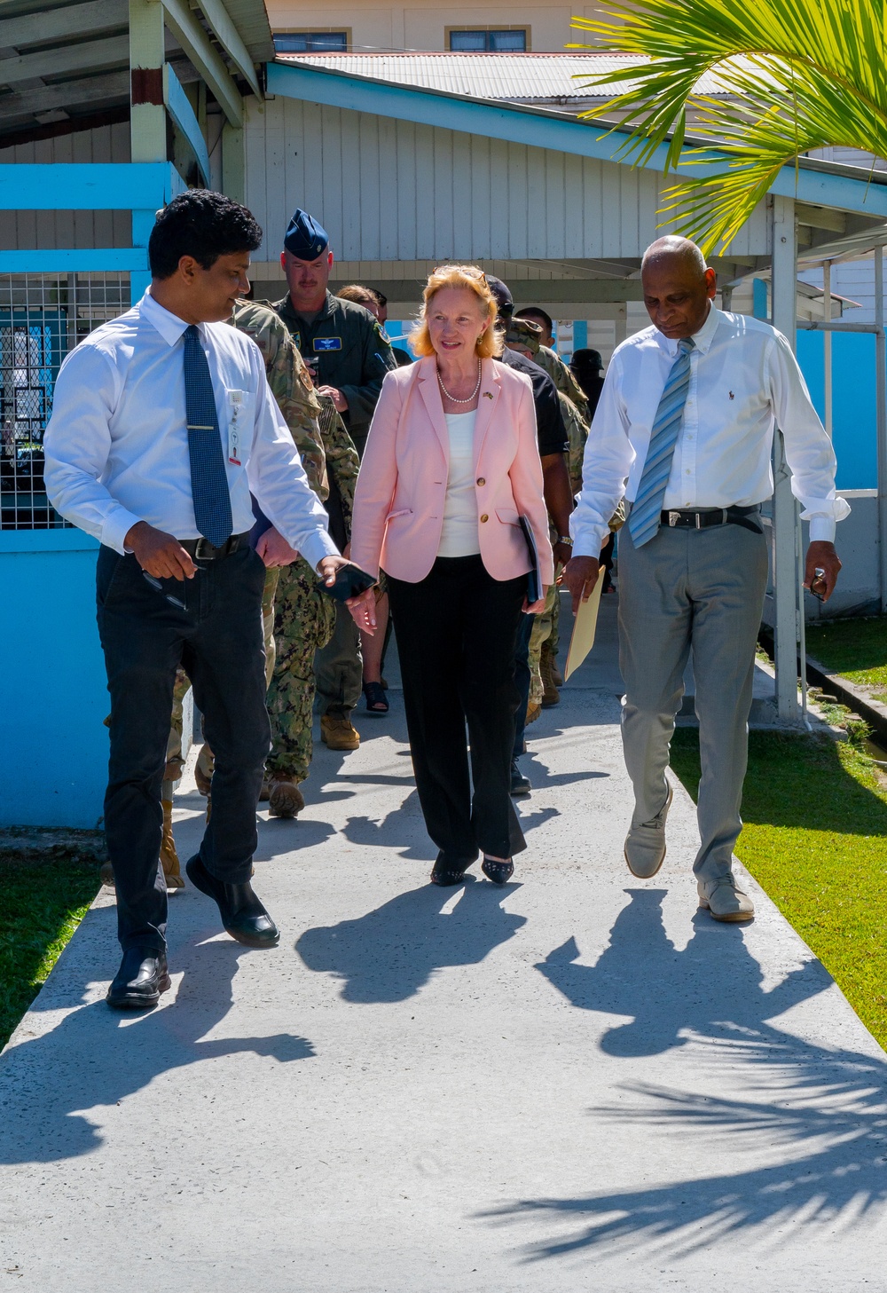 AFSOUTH commander visits Guyana for LAMAT opening ceremony