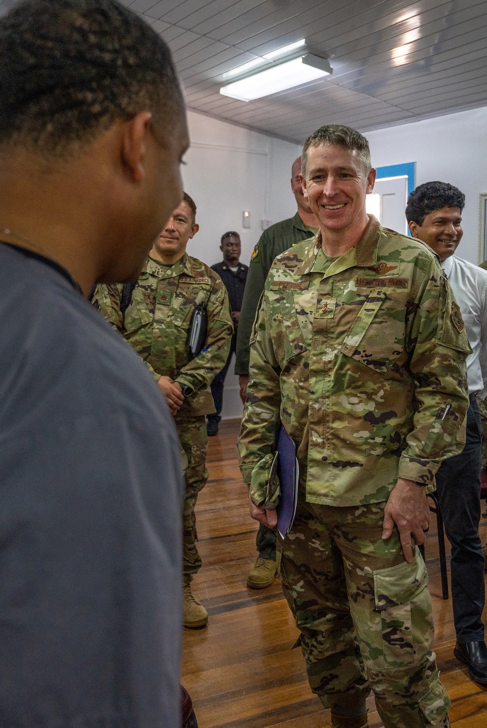 AFSOUTH commander visits Guyana for LAMAT opening ceremony