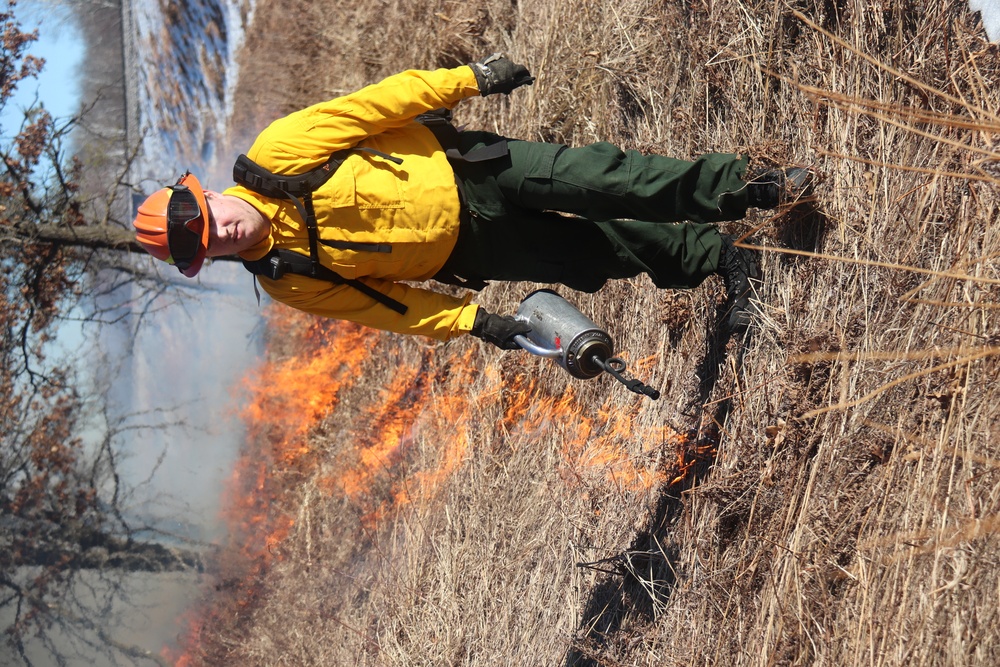 Fort McCoy holds 2023’s first prescribed burn at installation