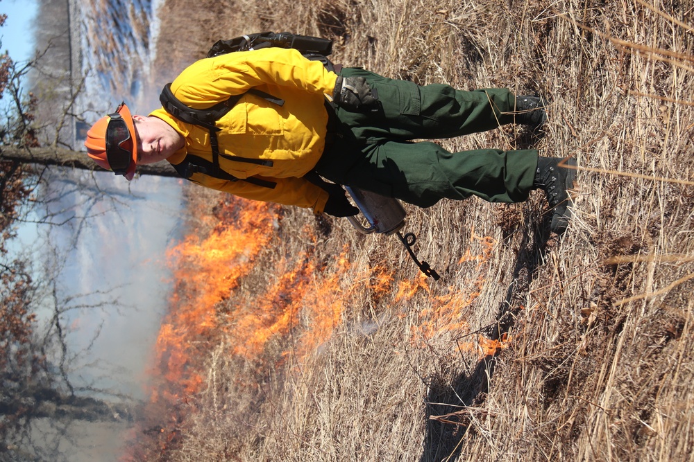 Fort McCoy holds 2023’s first prescribed burn at installation