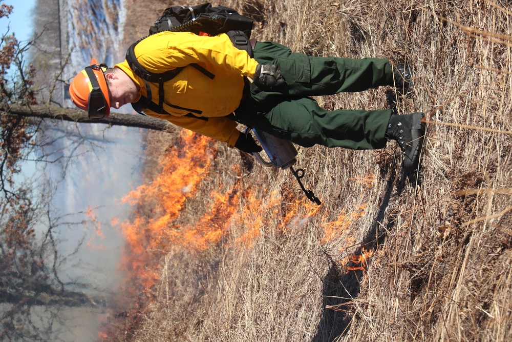 Fort McCoy holds 2023’s first prescribed burn at installation