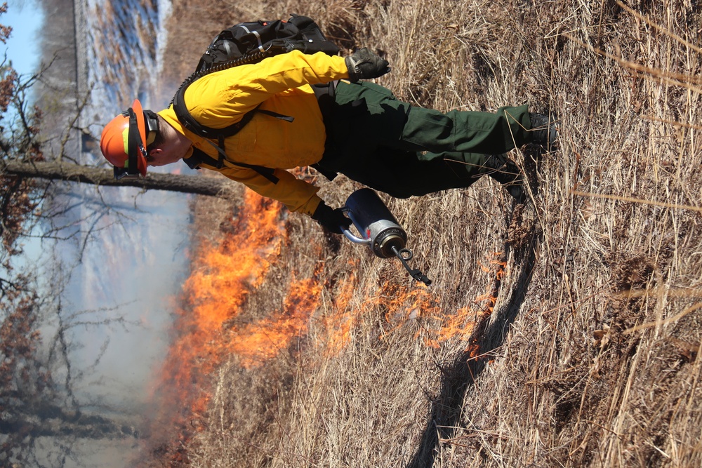 Fort McCoy holds 2023’s first prescribed burn at installation