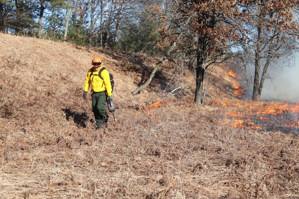 Fort McCoy holds 2023’s first prescribed burn at installation