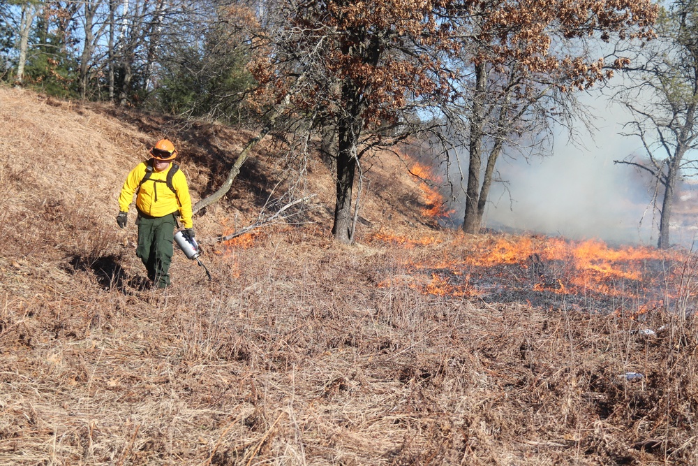 Fort McCoy holds 2023’s first prescribed burn at installation