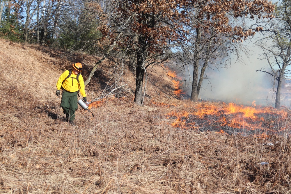 Fort McCoy holds 2023’s first prescribed burn at installation